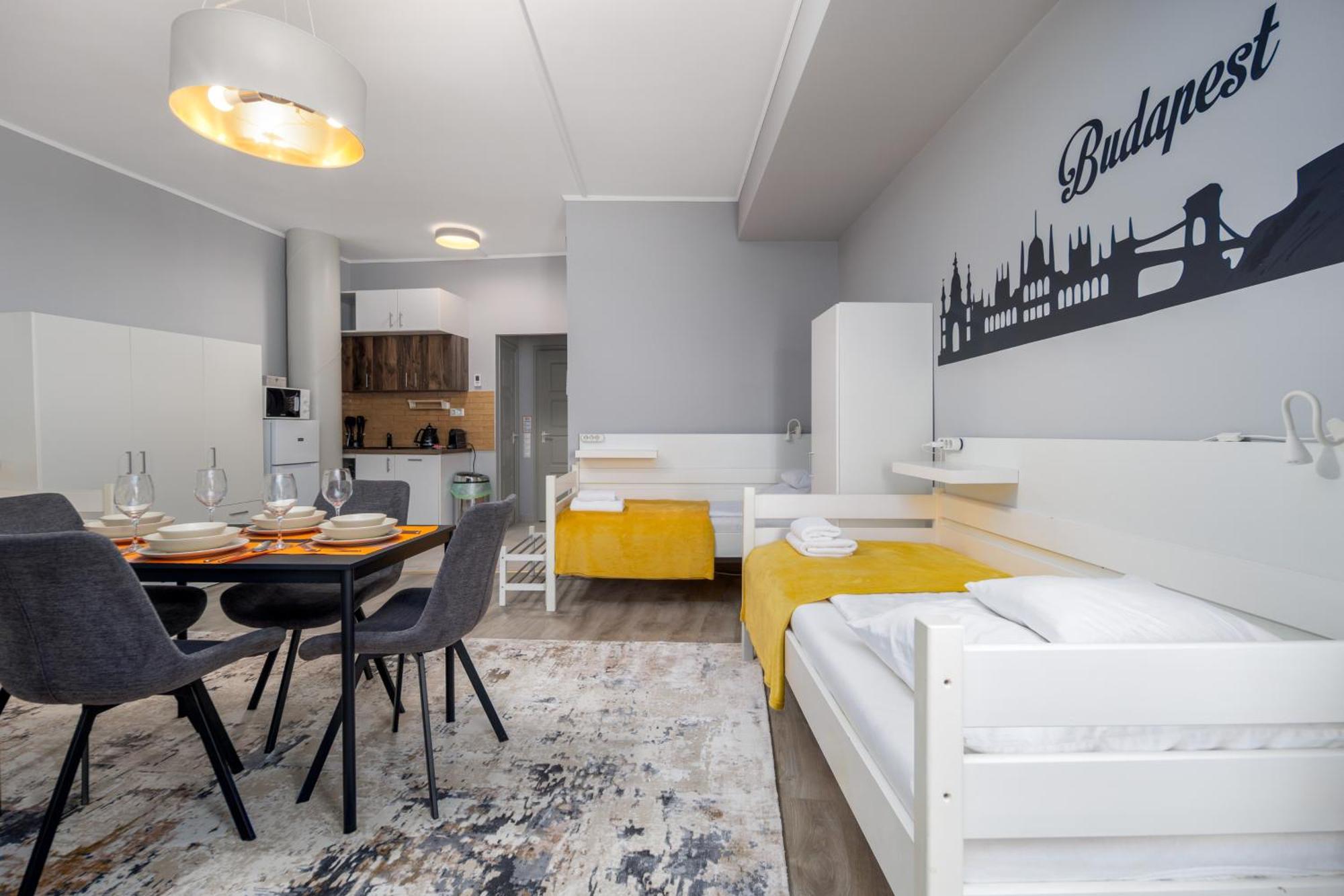 Downtown Apartment House Orange Boedapest Buitenkant foto